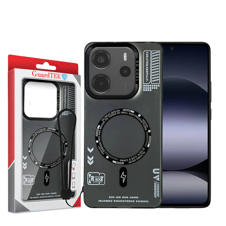 کاور گاردتک آساک مدل Socool_Strap مناسب برای گوشی موبایل شیائومی Redmi Note 14 4G به همراه بند آویز