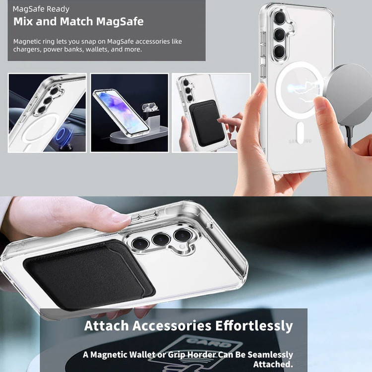کاور آکادا مدل Magclear مناسب برای گوشی موبایل سامسونگ Galaxy A24