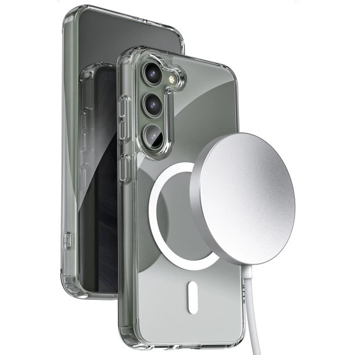 کاور بادی قاب مدل magsafe مناسب برای گوشی موبایل سامسونگ Galaxy S23 FE