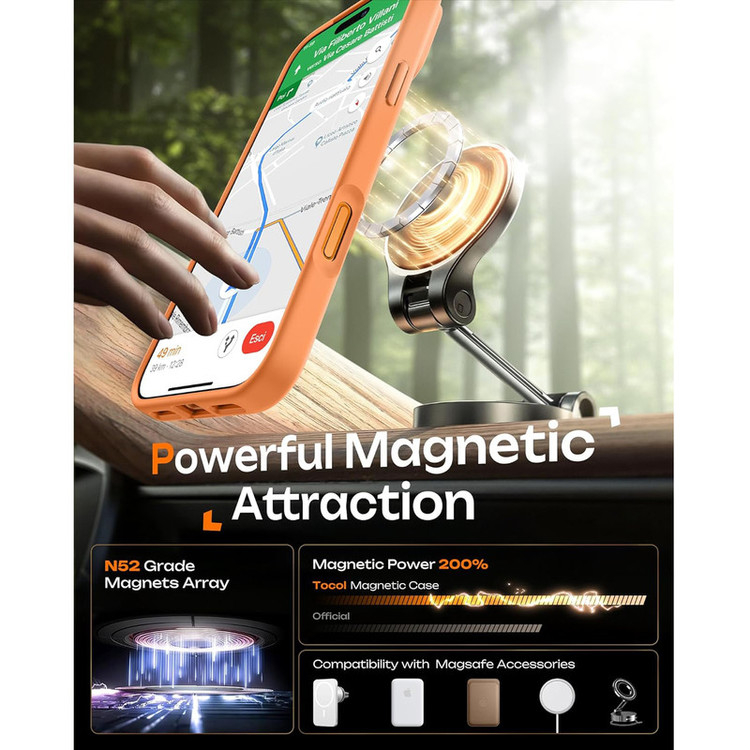 کاور قاب شهر مدل MGSAFE مناسب برای گوشی موبایل اپل iPhone 17 Pro