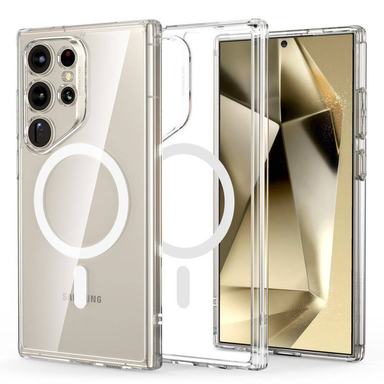 کاور بادی قاب مدل magsafe مناسب برای گوشی موبایل سامسونگ Galaxy S24 ULTRA