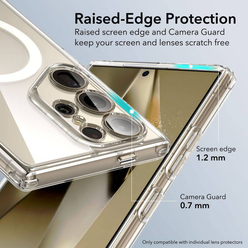 کاور بادی قاب مدل magsafe مناسب برای گوشی موبایل سامسونگ Galaxy S24 ULTRA