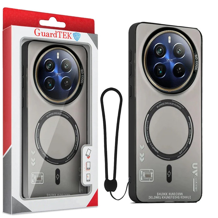 کاور گاردتک اساک مدل SoCool_Strap مناسب برای گوشی موبایل ریلمی 12 Pro Plus به همراه بند آویز