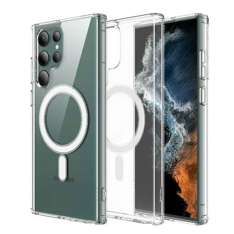 کاور مگ سیف مسیر مدل MGS-CL مناسب برای گوشی موبایل سامسونگ Galaxy S22 Ultra