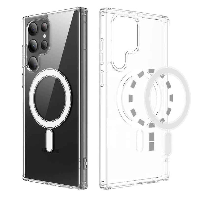 کاور مگ سیف مسیر مدل MGS-CL مناسب برای گوشی موبایل سامسونگ Galaxy S22 Ultra