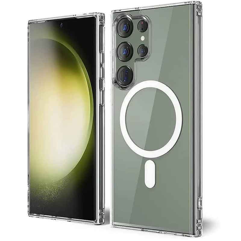 کاور مگ سیف مسیر مدل MGS-CL مناسب برای گوشی موبایل سامسونگ Galaxy S22 Ultra