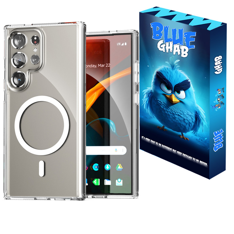 کاور بلو قاب مدل مگ سیف کد 01 مناسب برای گوشی موبایل سامسونگ Galaxy S25 Ultra
