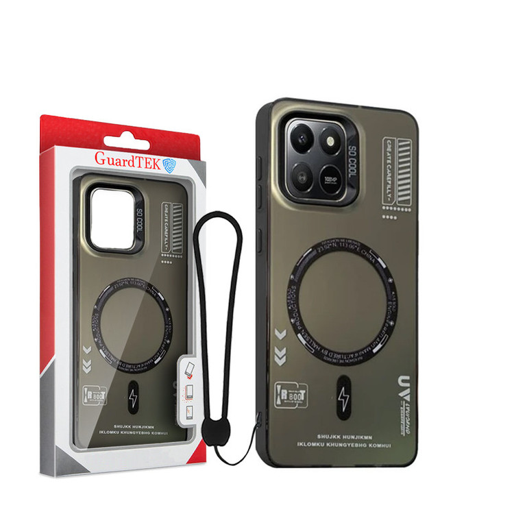 کاور گاردتک آساک مدل Socool_Strap مناسب برای گوشی موبایل آنر X7D به همراه بند آویز