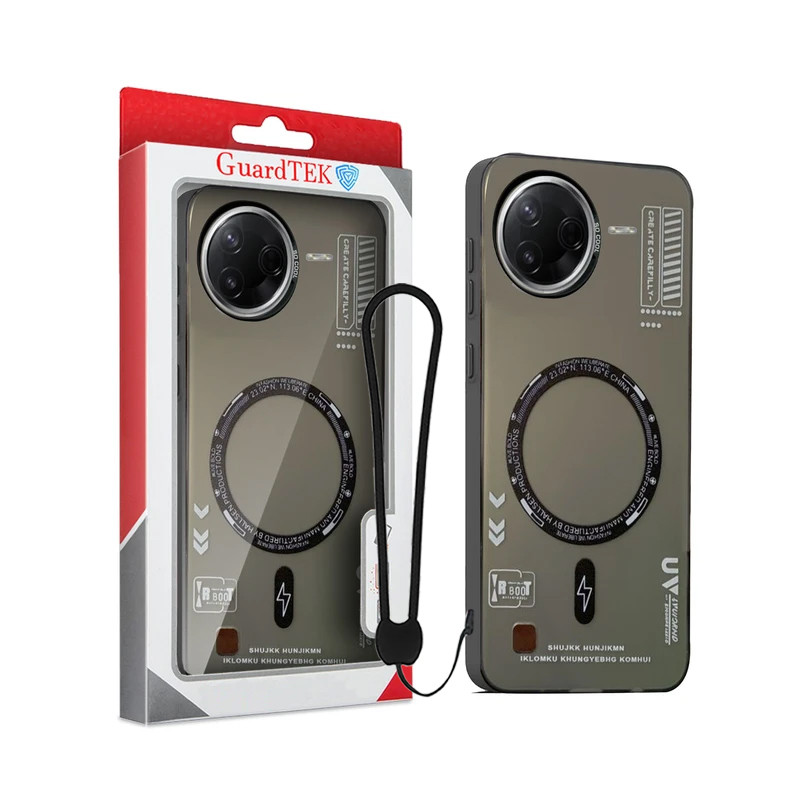 کاور گاردتک اساک مدل SoCool_Strap مناسب برای گوشی موبایل شیائومی Poco F7 Pro به همراه بند آویز