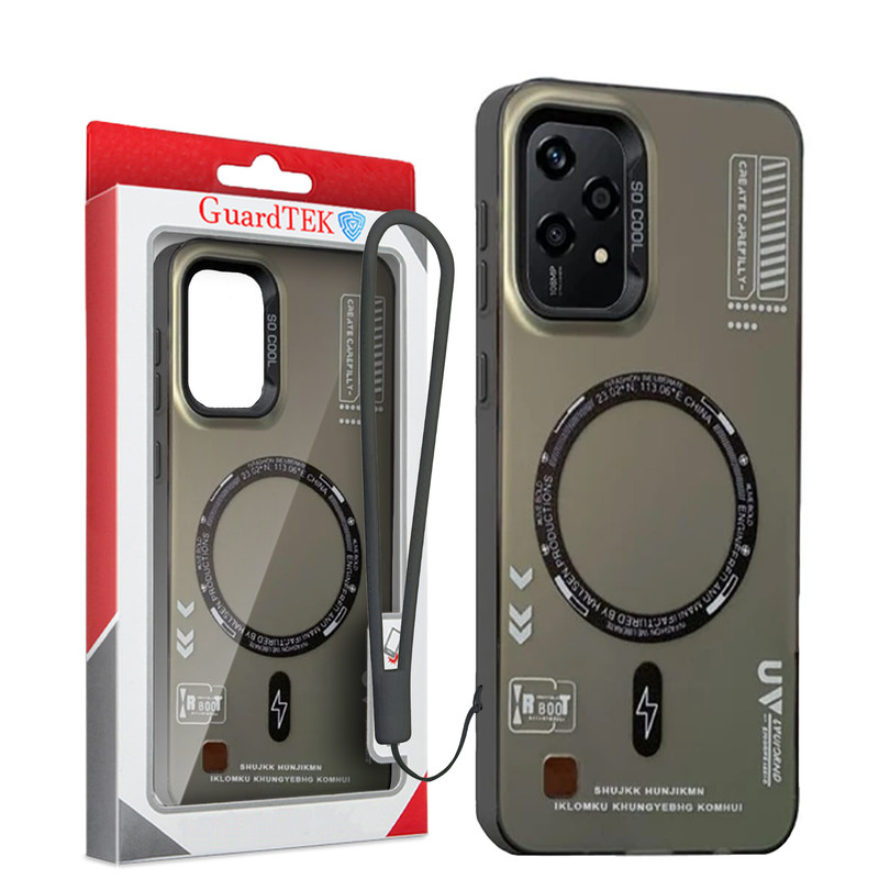 کاور گاردتک اساک مدل SoCool_Strap مناسب برای گوشی موبایل آنر 200 Lite به همراه بند آویز