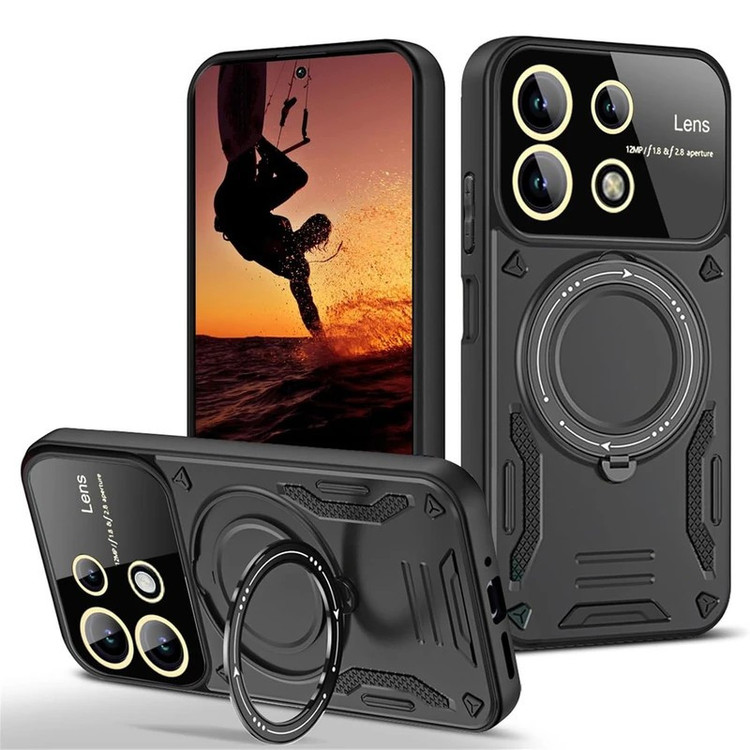 کاور گاردتک مدل Hybrid Armor مناسب برای گوشی موبایل شیائومی Redmi Note 13 Pro 5G/Poco X6 به همراه بند