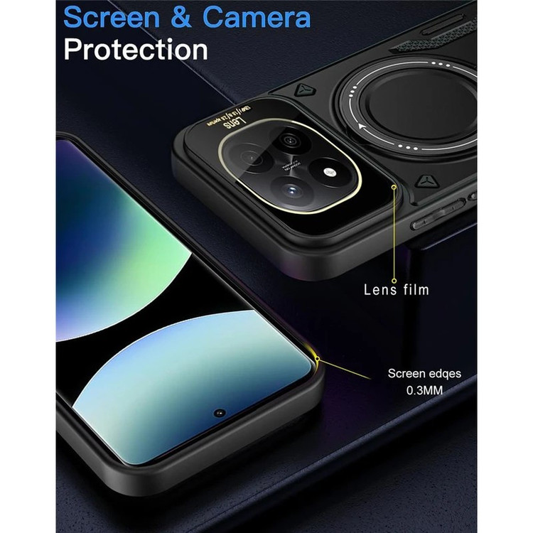 کاور گاردتک مدل Hybrid Armor مناسب برای گوشی موبایل شیائومی Redmi Note 14 Pro Plus به همراه بند