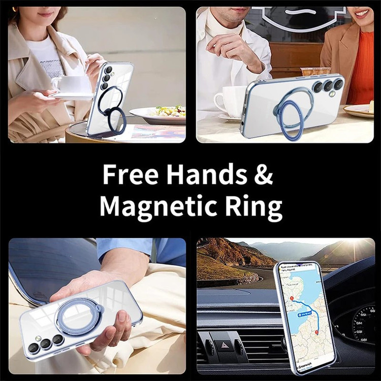 کاور گاردتک آساک مدل Ring Stand Strap مناسب برای گوشی موبایل سامسونگ Galaxy A36/Galaxy A56 به همراه بند