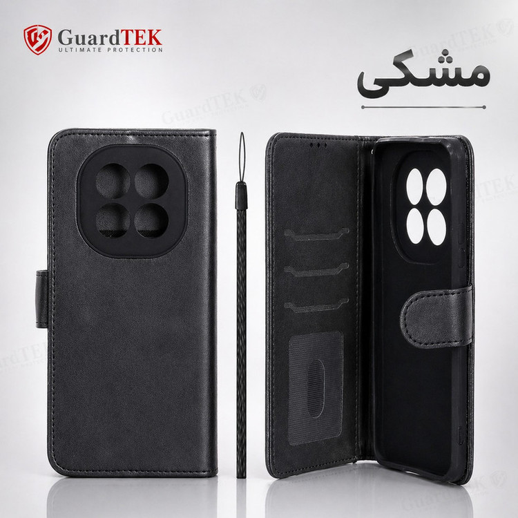 کیف کلاسوری گاردتک اساک مدل Prime Band مناسب برای گوشی موبایل ریلمی C67 4G به همراه بندآویز
