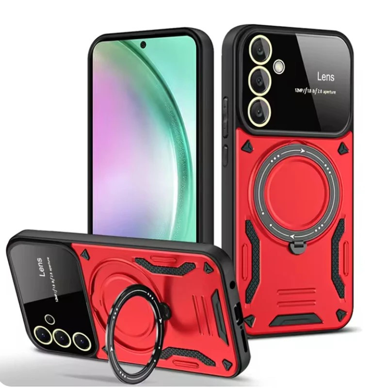 کاور گاردتک مدل Hybrid Armor مناسب برای گوشی موبایل سامسونگ Galaxy A16 5G/Galaxy A16 4G به همراه بندآویز