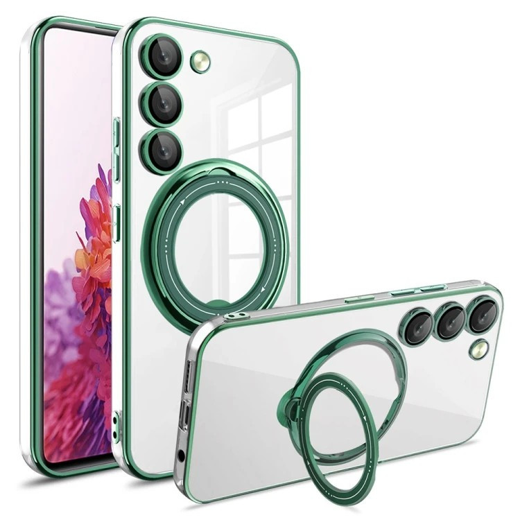 کاور گاردتک آساک مدل Ring Stand Strap مناسب برای گوشی موبایل سامسونگ Galaxy S23 FE به همراه بند
