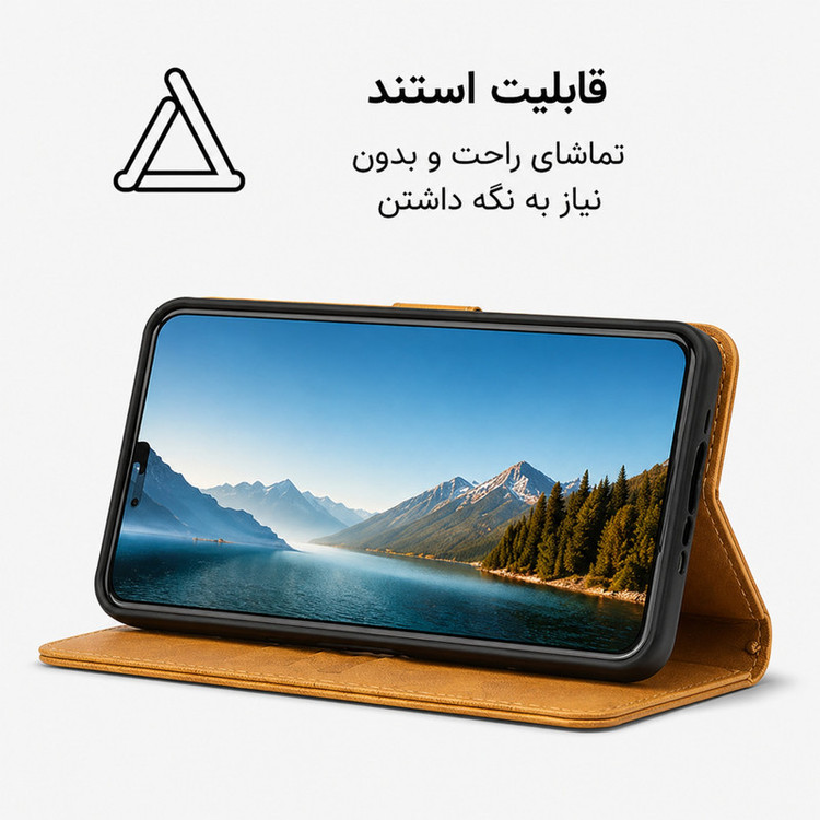 کیف کلاسوری گاردتک اساک مدل Prime Band مناسب برای گوشی موبایل آنر X8c به همراه بندآویز