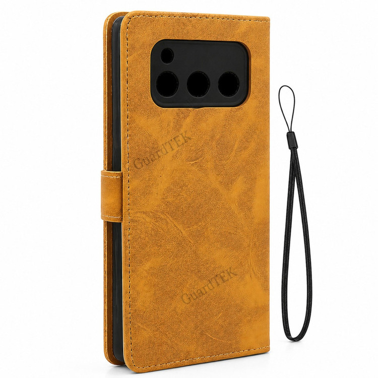 کیف کلاسوری گاردتک اساک مدل Prime مناسب برای گوشی موبایل شیائومی Redmi 15 4G به همراه بندآویز