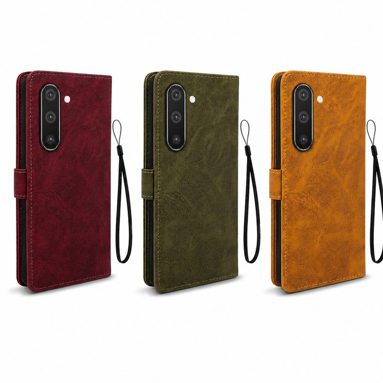 کیف کلاسوری گاردتک اساک مدل Prime مناسب برای گوشی موبایل سامسونگ Galaxy Note 10 به همراه بندآویز
