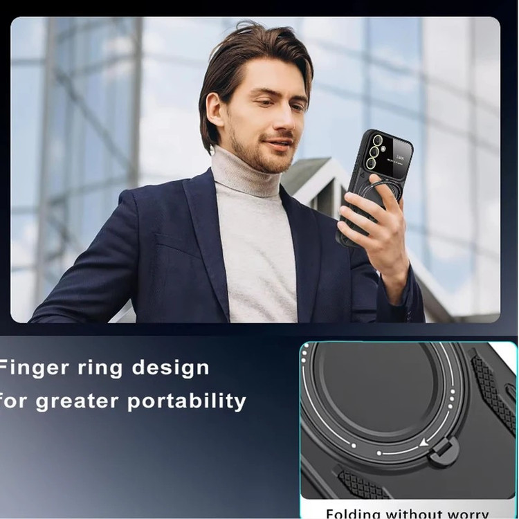 کاور گاردتک مدل Hybrid Armor مناسب برای گوشی موبایل سامسونگ Galaxy A54 به همراه بندآویز