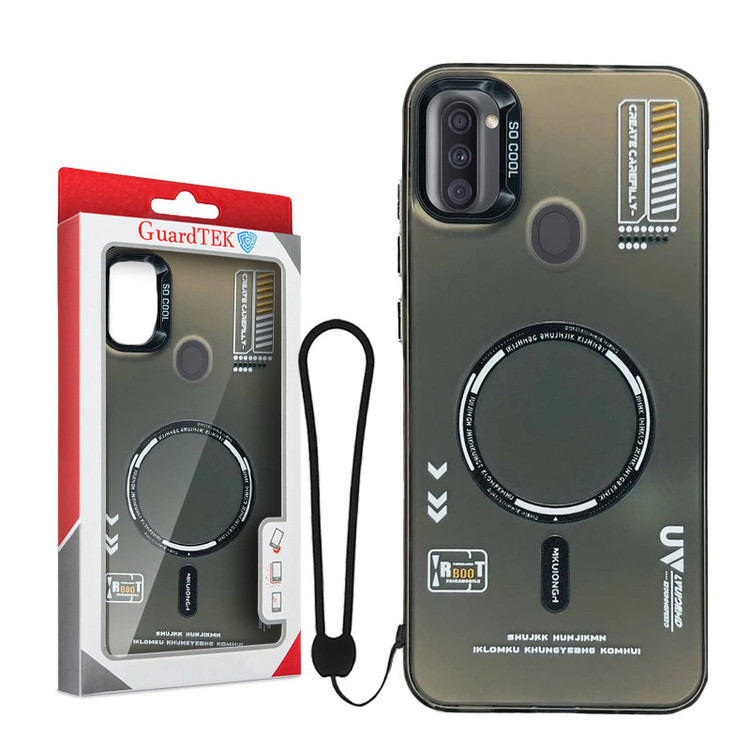 کاور گاردتک اساک مدل SoCool_Strap مناسب برای گوشی موبایل سامسونگ Galaxy A11 و Galaxy M11 به همراه بند آویز