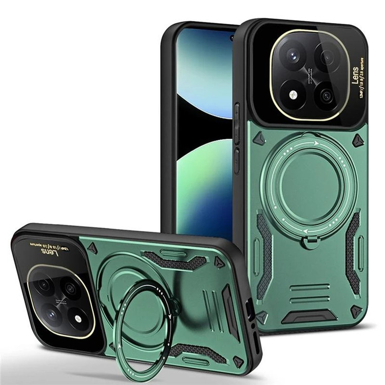 کاور گاردتک مدل Hybrid Armor مناسب برای گوشی موبایل شیائومی Redmi Note 14 Pro 5G/Poco X7 به همراه بند