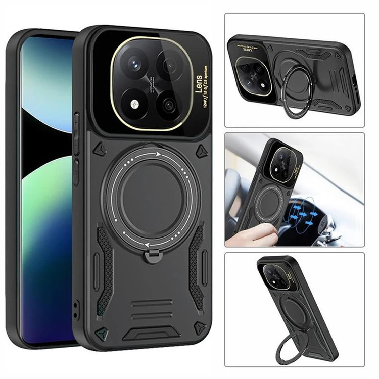 کاور گاردتک مدل Hybrid Armor مناسب برای گوشی موبایل شیائومی Redmi Note 14 Pro 5G/Poco X7 به همراه بند
